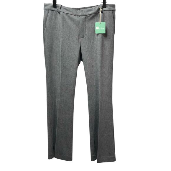 New Kut From the Kloth Rose Bootcut Pant Grey‎ Womens 12P Career Stitch Fix - Picture 1 of 16